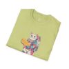 Astronaut Cat Wielding Loaf of Bread T-Shirt - Image 4